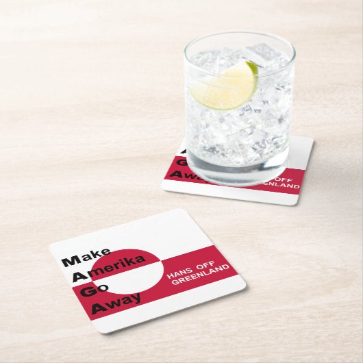 Independant Greenland Kartonnen Onderzetters (Insitu)