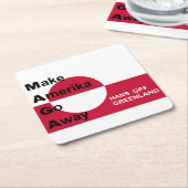 Independant Greenland Kartonnen Onderzetters (Schuin)