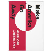 Independant Greenland Klembord (Achterkant)