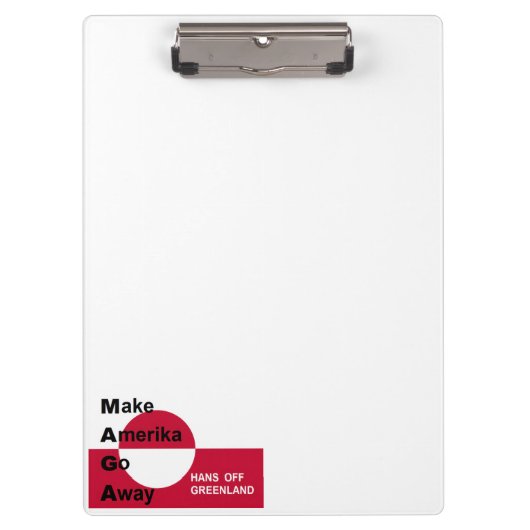 Independant Greenland Klembord (Voorkant)
