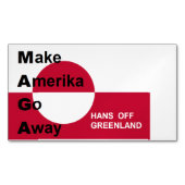 Independant Greenland Magnetisch Visitekaartje (Voorkant)