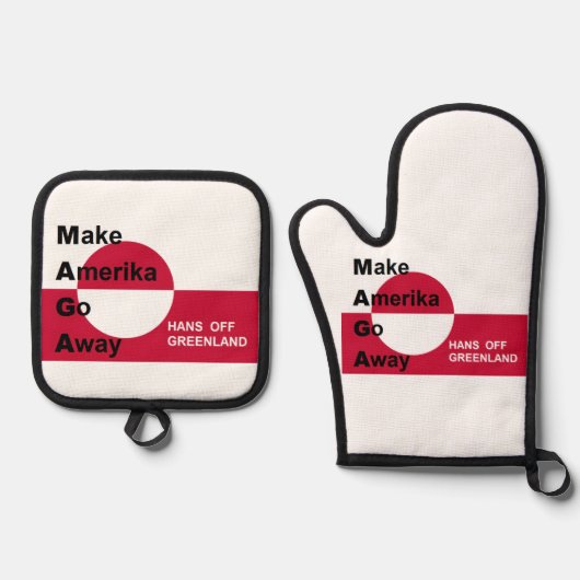 Independant Greenland Ovenwant & Pannenlap Set (Voorkant)