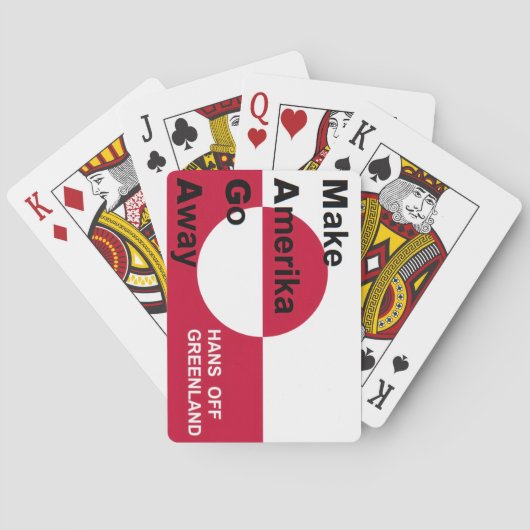 Independant Greenland Pokerkaarten (Achterkant)