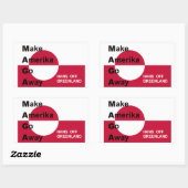 Independant Greenland Rechthoekige Sticker (Vel)