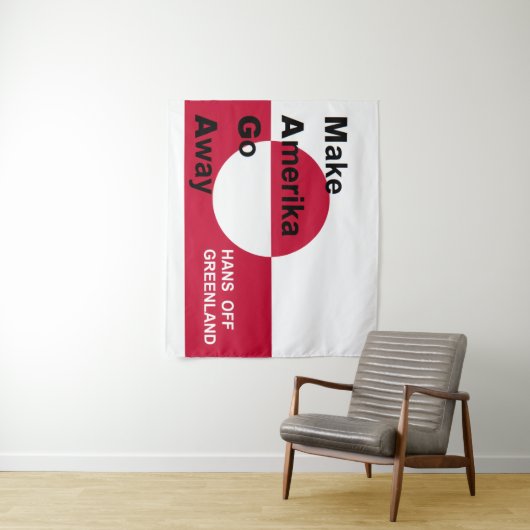 Independant Greenland Wandkleed (In situ)