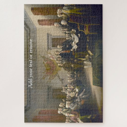 "Independence" 1776, John Trumbull, Legpuzzel (Verticaal)