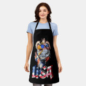 Independence 4th of July American Flag USA Schort (Gedragen)