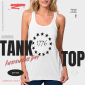 Independence Day 1776 Tanktop T-shirt