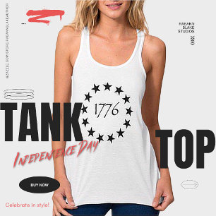 Independence Day 1776 Tanktop T-shirt