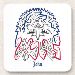 Independence Day American Eagle Bier Onderzetter