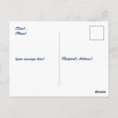 Independence Day American Eagle Briefkaart (Achterkant)