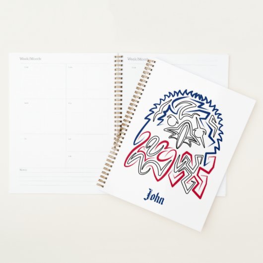 Independence Day American Eagle Planner (Display)