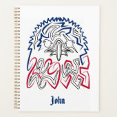 Independence Day American Eagle Planner (Voorkant)