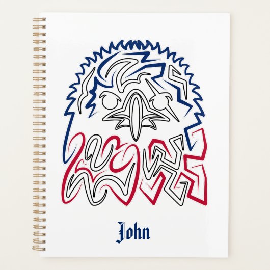 Independence Day American Eagle Planner (Voorkant)