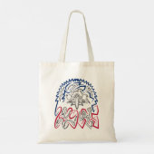 Independence Day American Eagle Tote Bag (Achterkant)