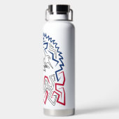 Independence Day American Eagle Waterfles (Achterkant)