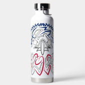 Independence Day American Eagle Waterfles (Links)