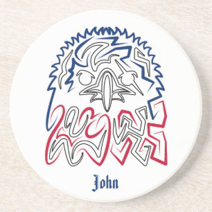 Independence Day American Eagle Zandsteen Onderzetter