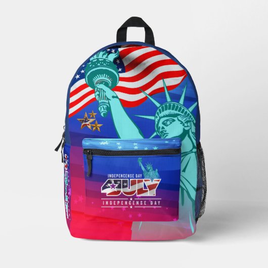 Independence Day | Bedrukte Rugzak (Voorkant)