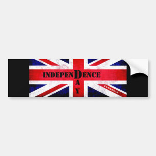 Independence Day Brexit Custom Date 26/06/2016 Bumpersticker