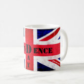 Independence Day Brexit Custom Date 26/06/2016 Koffiemok (Voorkant rechts)