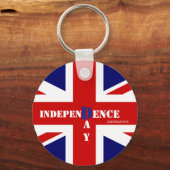Independence Day Brexit Custom Date 26/06/2016 Sleutelhanger (Voorkant)