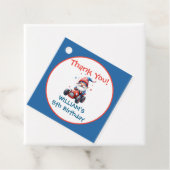 Independence Day Cute Gnome Birthday Bedankjes Labels (In situ)