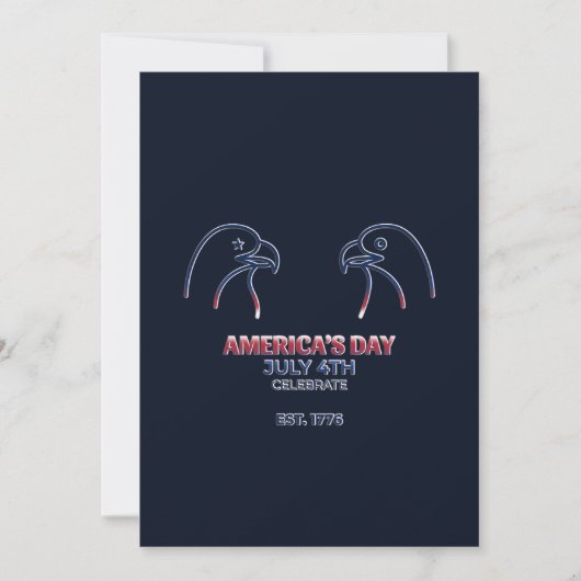 Independence Day / Día de la Independencia 2026 Bedankkaart (Voorkant)