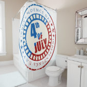 Independence Day Douchegordijn (In situ)