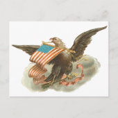  Independence Day Eagle Design Briefkaart (Voorkant)