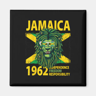 Independence Day Idea For Kids & Jamaican Flag Magneet