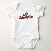 Independence Day Juli 4 Baby tee shirt (Voorkant)