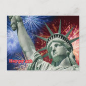 Independence Day & July fourth Briefkaart (Voorkant)