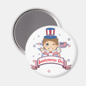 Independence Day Magneet (Voorkant / Achterkant)