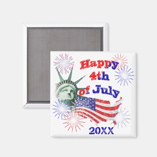 Independence Day Magneet (Voorkant / Achterkant)