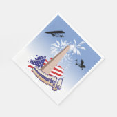 Independence Day Paper Napkins Servet (Hoek)