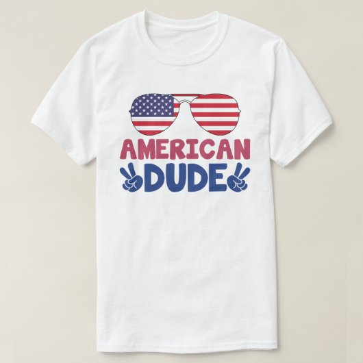 independence day patriotic shirt 4th of july shirt (Design voorkant)