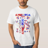 Independence Day Patroon T-shirt (Voorkant)