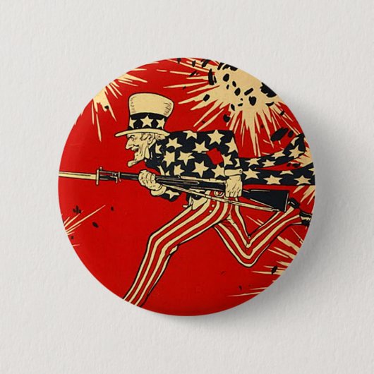 Independence Day Ronde Button 5,7 Cm (Voorkant)