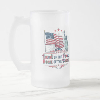 Independence Day - Statue of Liberty Mug Matglas Bierpul