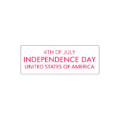 INDEPENDENCE DAY Stylish Font Zelfinktende Stempel (Design)