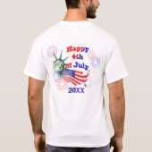 Independence Day T-shirt (Achterkant)