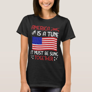 Independence Day USA 4 juli 1776 Quote T-shirt