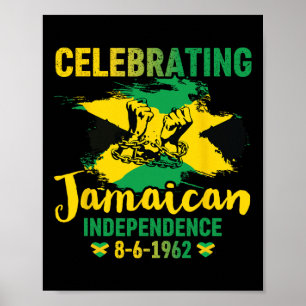 Independence Day Viering Trots Jamaicaans 1962 Poster