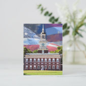 Independence Hall Briefkaart (Staand voorkant)