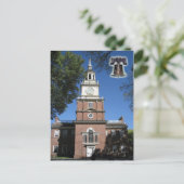 Independence Hall en Liberty Bell, PA Briefkaart (Staand voorkant)