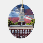 Independence Hall Keramisch Ornament (Rechts)