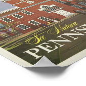 Independence Hall Pennsylvania Poster (Hoek)