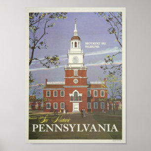 Independence Hall Pennsylvania Poster