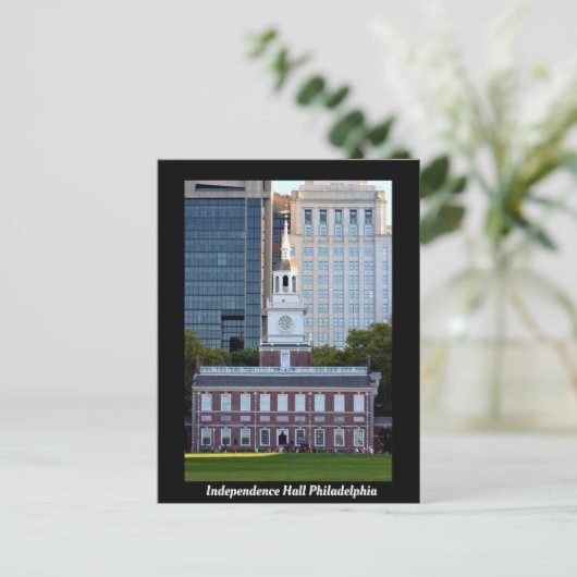 Independence Hall Philadelphia Briefkaart (Staand voorkant)